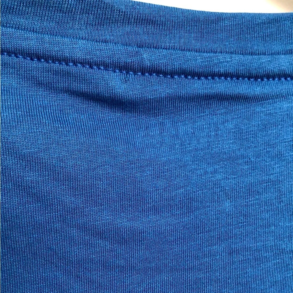 Michael Kors Blue MK Logo Graphic Tee